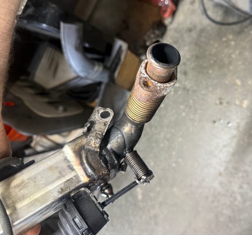 Customer photo review of EGR Delete Kit with Hose Plugs – BMW M47 / M57N2 | E70 E71 E83 E90 | US Warehouse