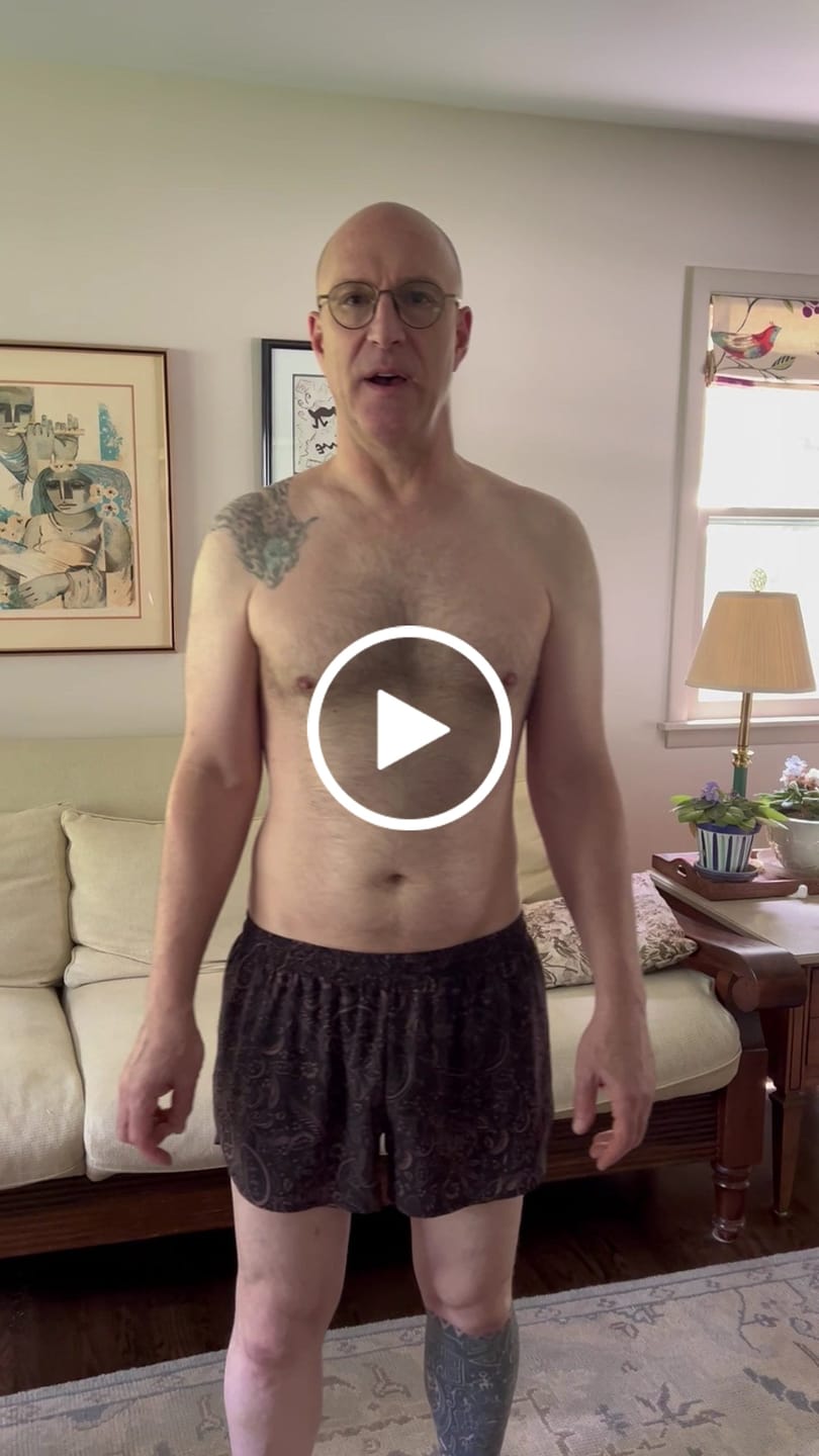 Customer video review of S3 - Men's 3" Split Running Short - Pazed and Confused - Black