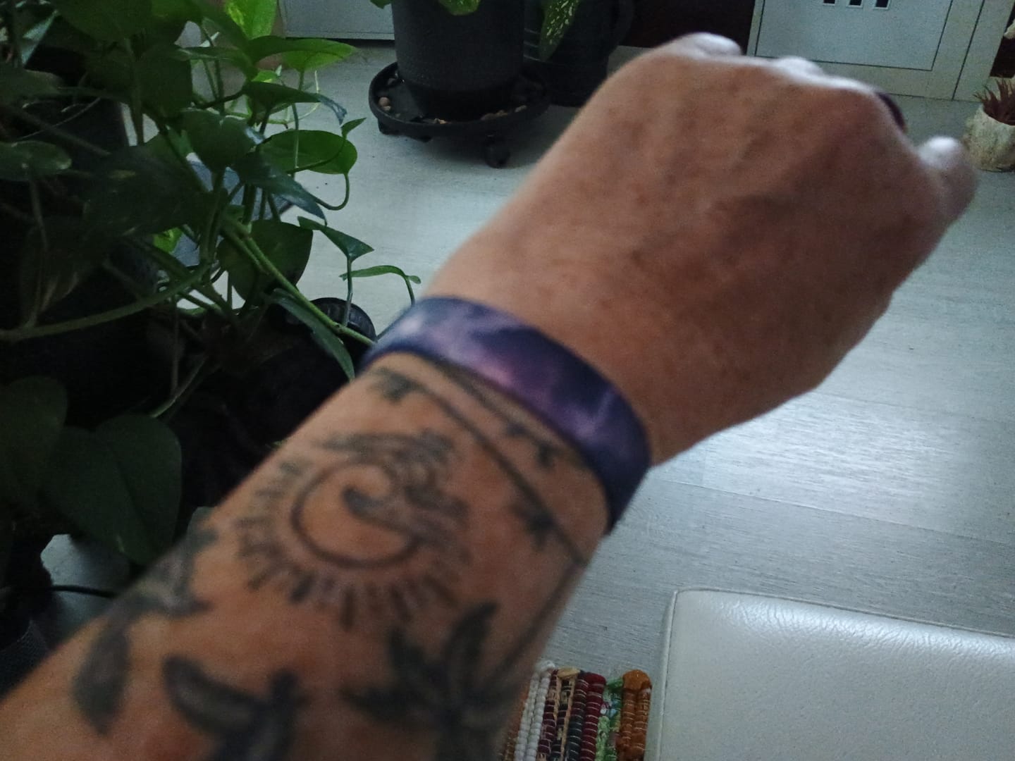 Customer photo review of Kämpferherz - Elastisches Armband
