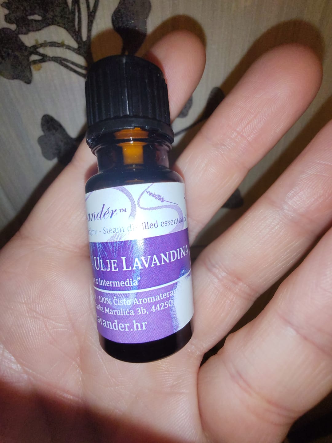 Customer photo review of Eterično ulje lavande - lavandin, čisto aromaterapijsko ulje