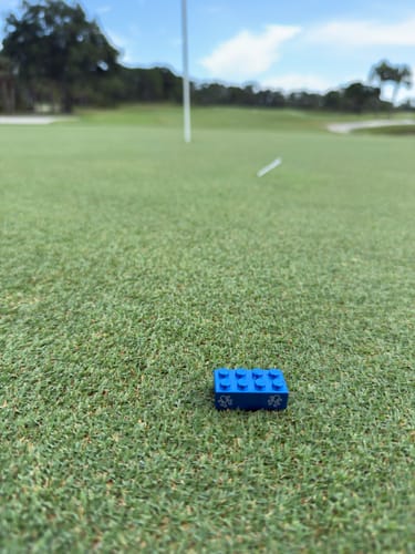 Customer photo review of Blue Brix Ball Marker