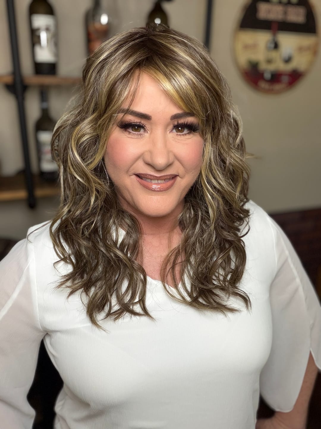 Customer photo review of BILLIONAIRE BOMBSHELL - Frosted Pecan