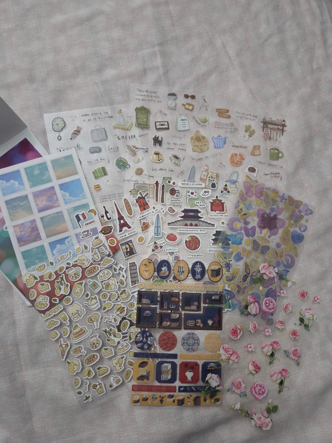 Customer photo review of KSticker Blind Box | 10 Sheets from Over 70 Designs