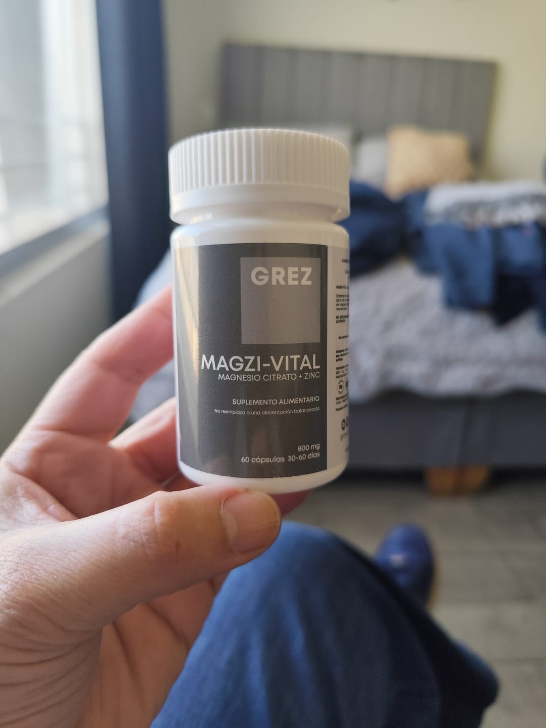 Customer photo review of MAGZI-VITAL - 800mg magnesio citrato + zinc