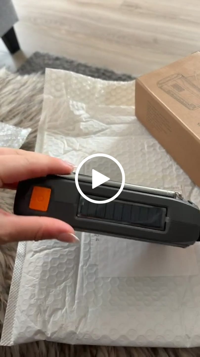 Customer video review of Nødradio – DAB/DAB+ med 4 500 mAh powerbank