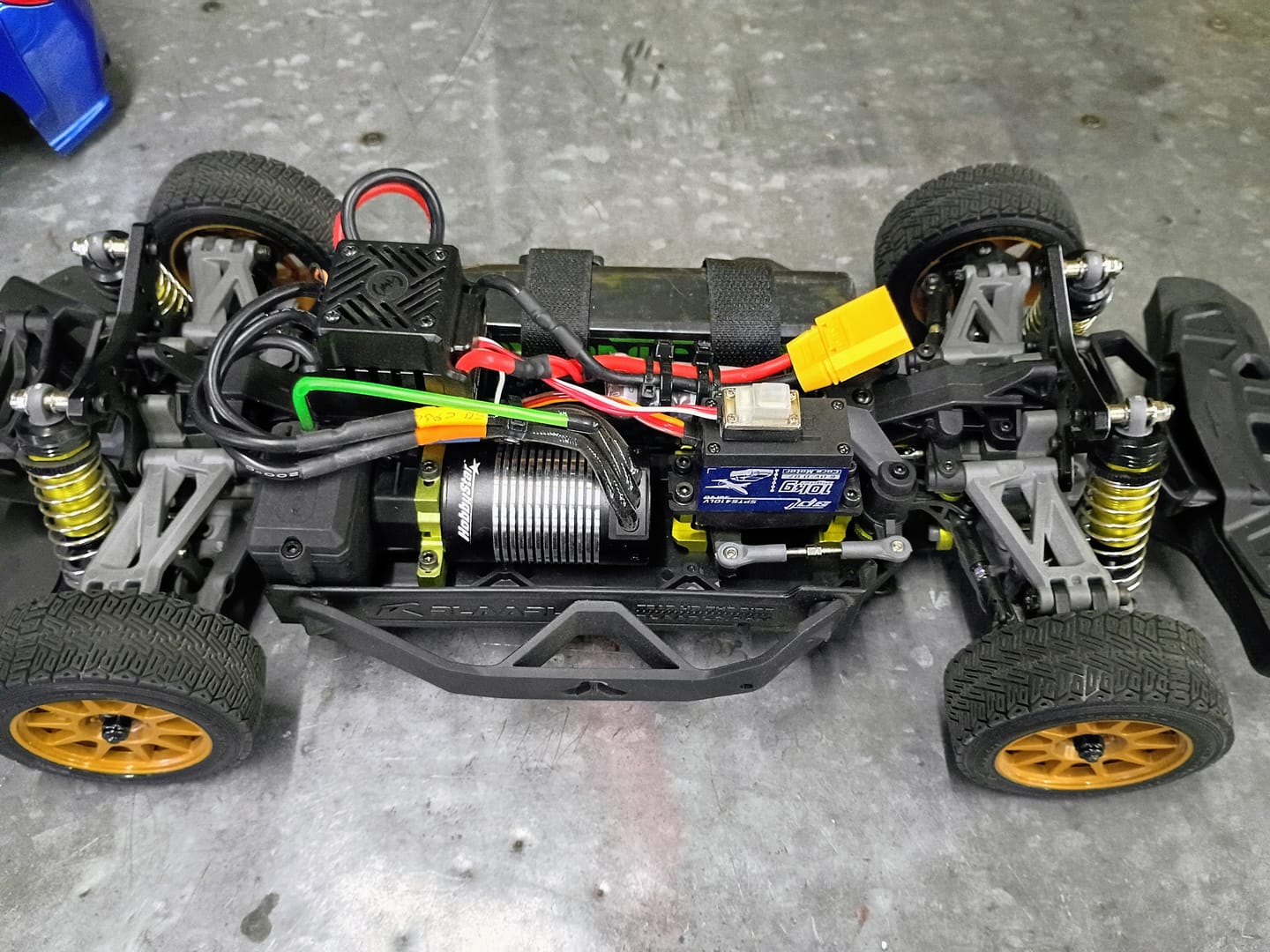 Customer photo review of Rlaarlo 1/10 Carbon Fiber RC Rally Car XTS-S10 Roller(Without Electric Parts)