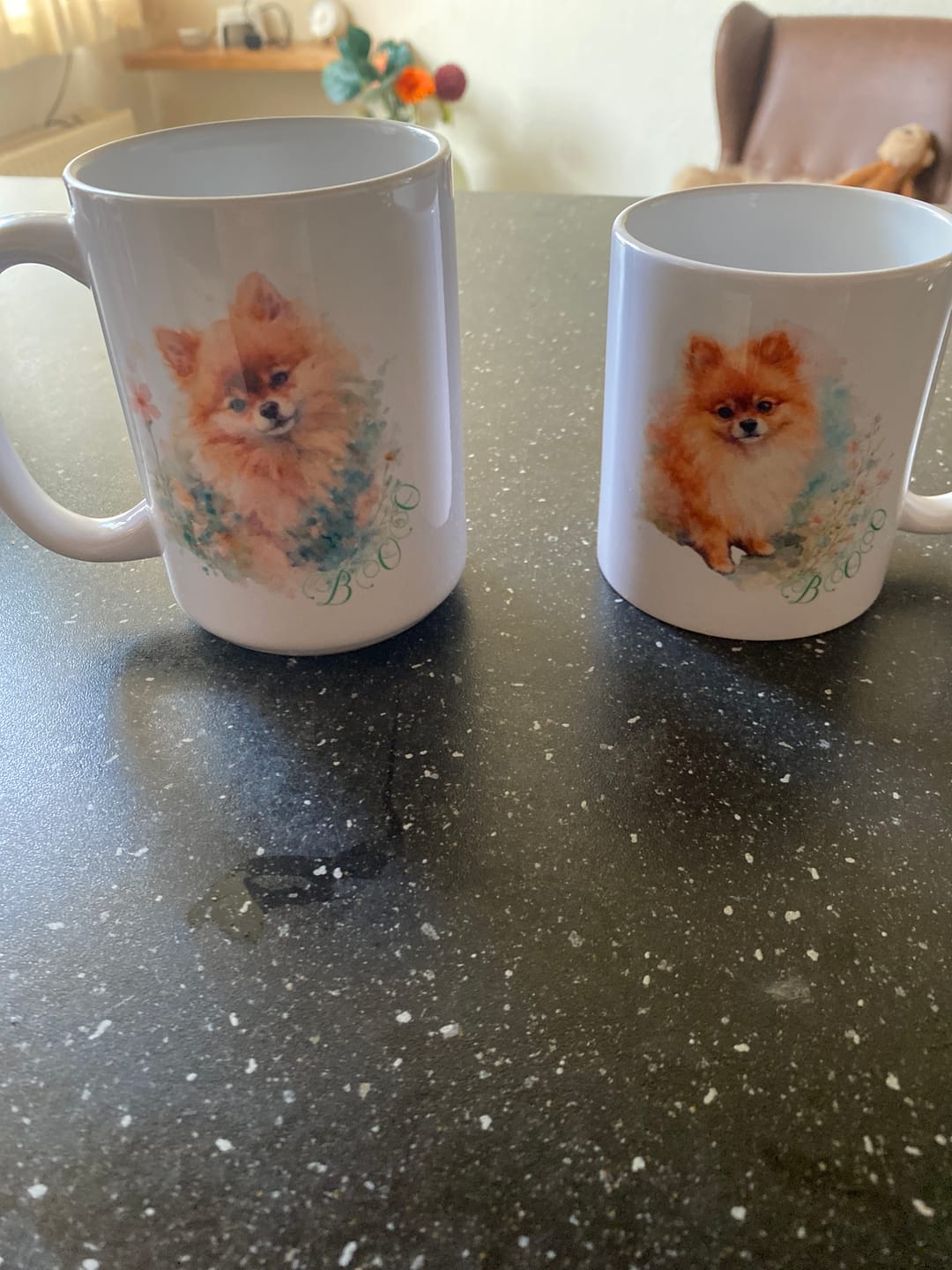 Customer photo review of Aquarel - Gepersonaliseerde mok