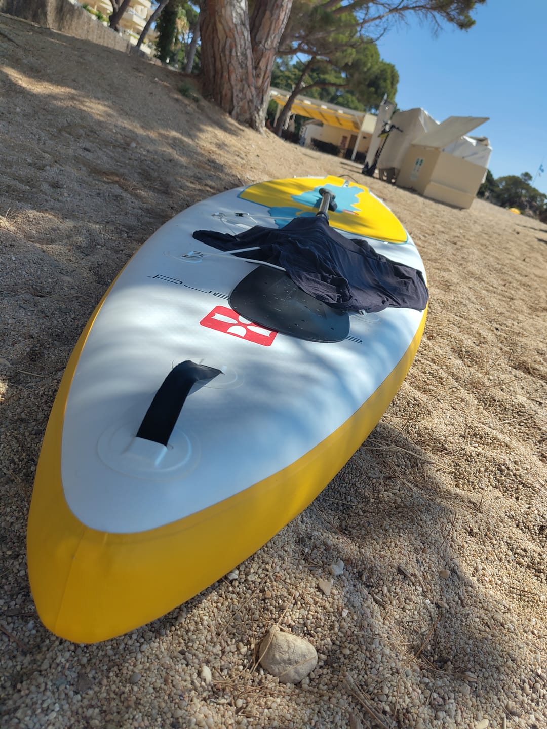 Customer photo review of Saisonmiete Airboard SKYLINE  11'6"