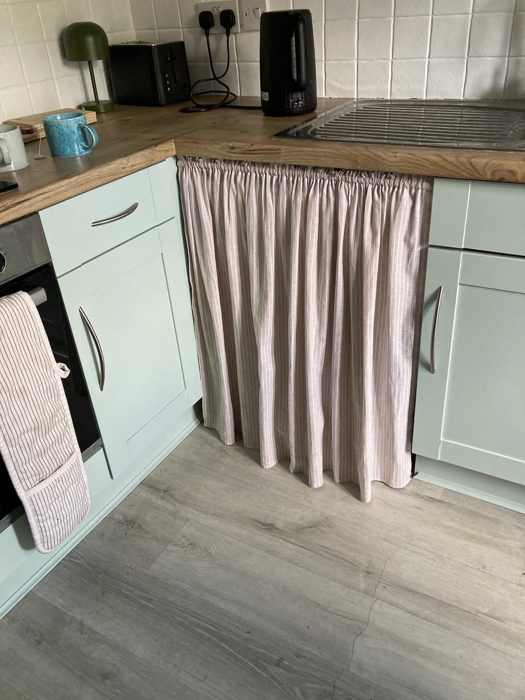 Customer photo review of Cotton Linen Fabric