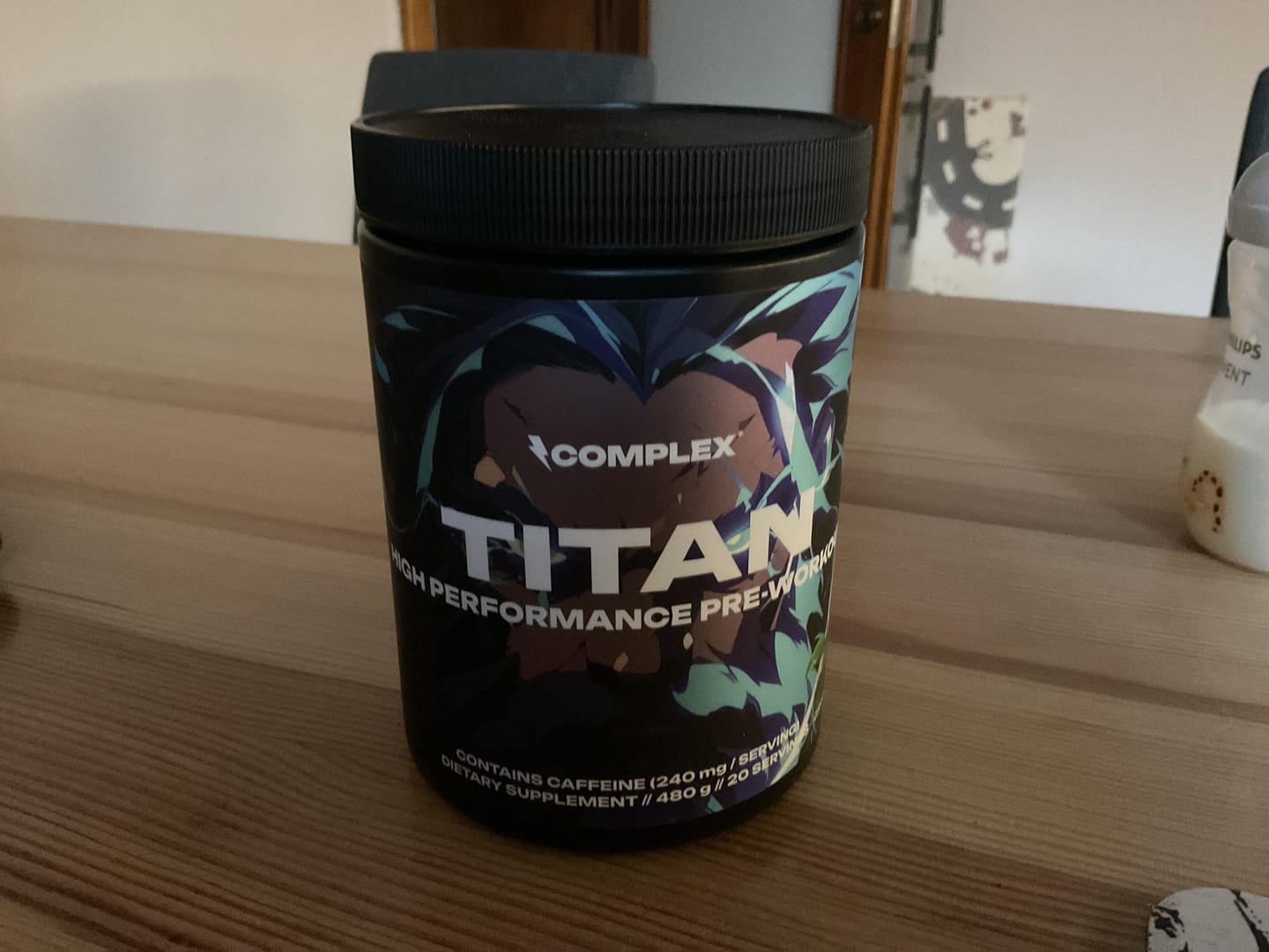 Customer photo review of Titan Pre-workout