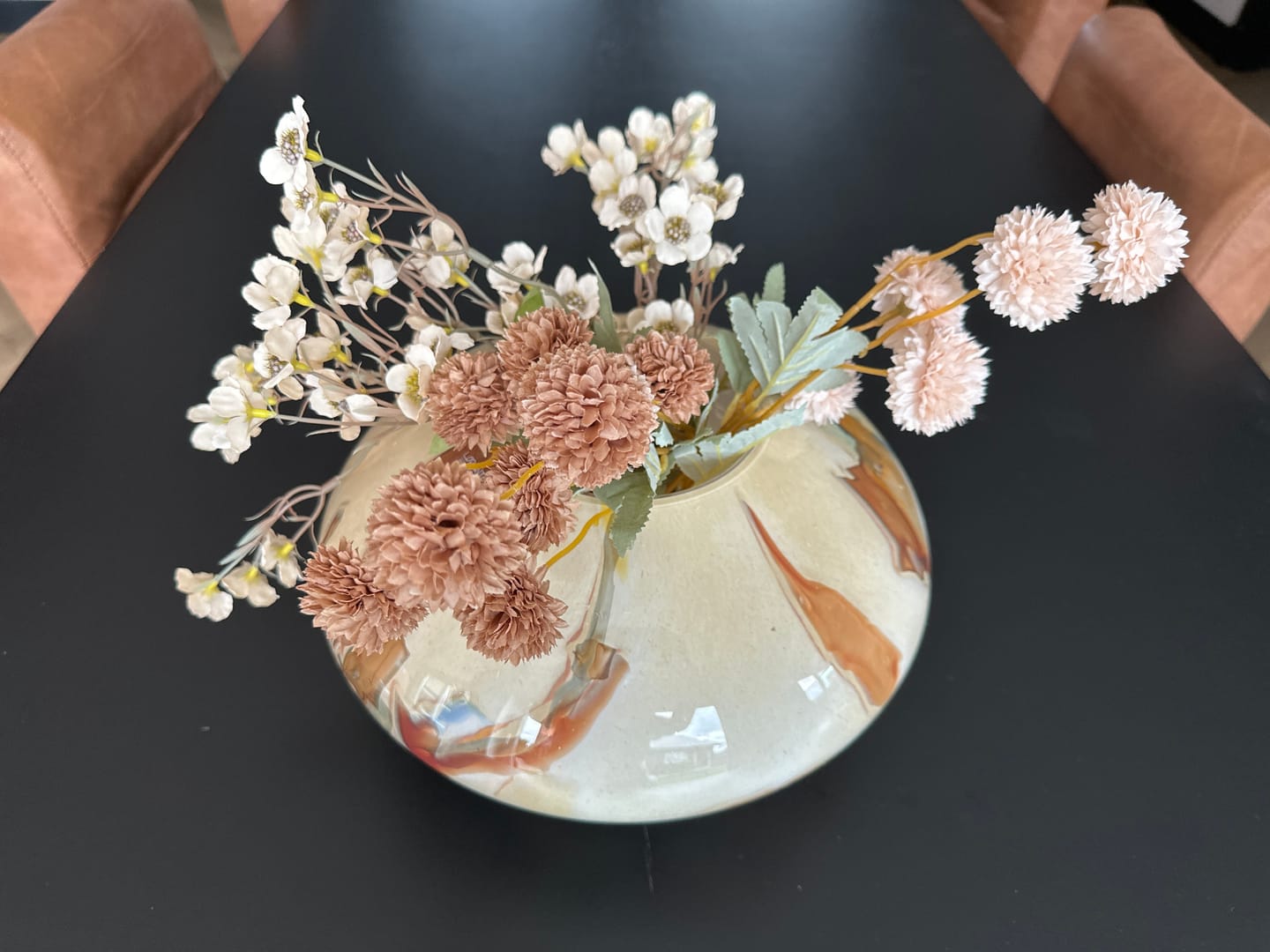 Customer photo review of Wax Arrangement - Crème mix
