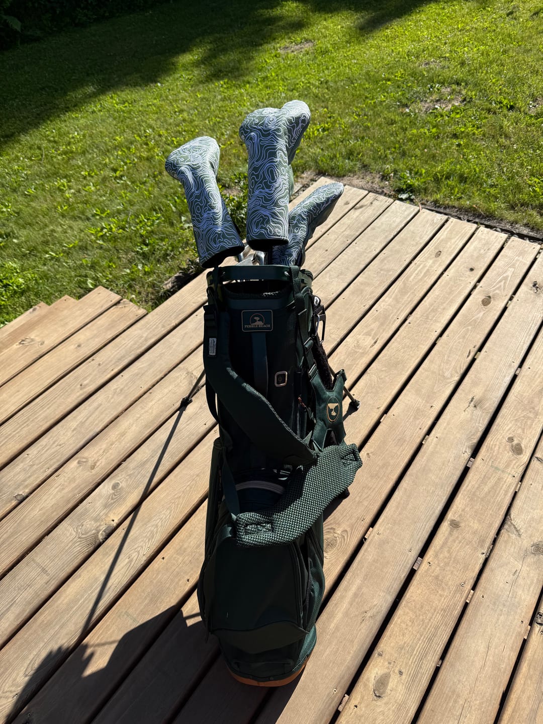 Customer photo review of Topographic Edition - Fairway Green / Embroidered Pure White