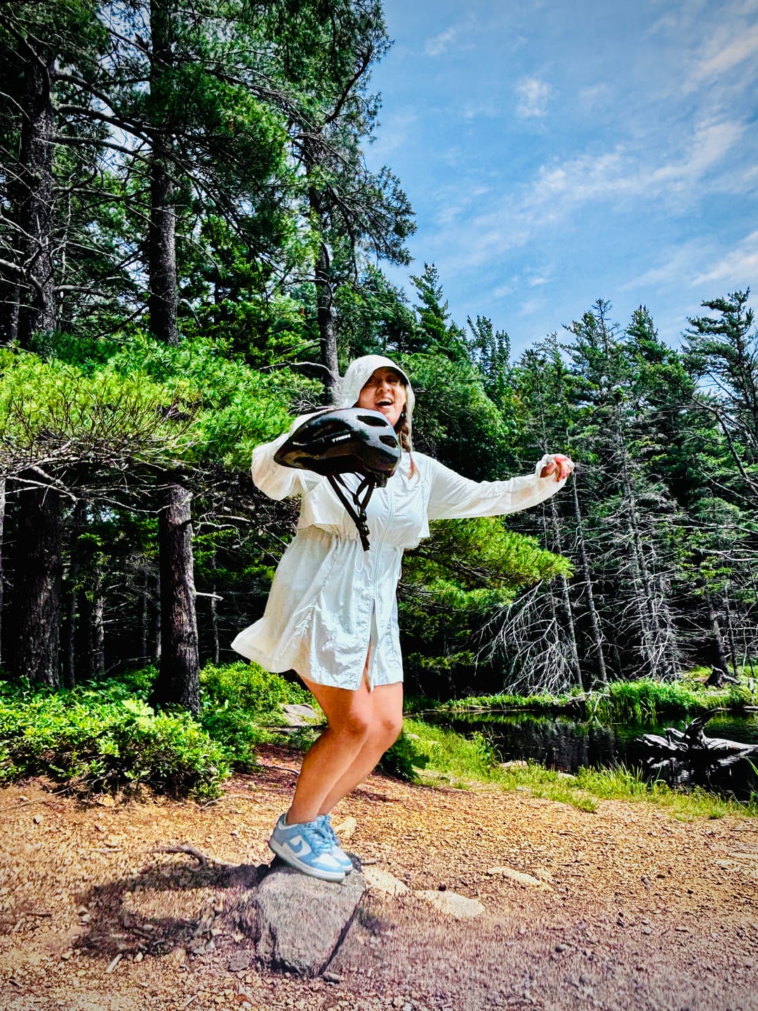 Customer photo review of Women's Relaxed-Fit Sun Protection Jacket UPF 100+ AS100