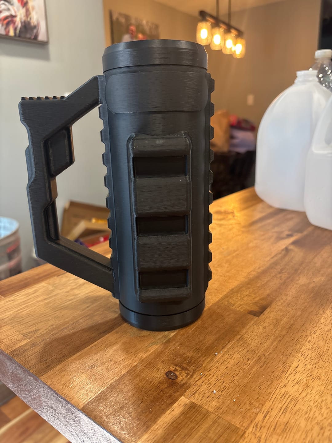 Customer photo review of Tactical Assault Can Holder
