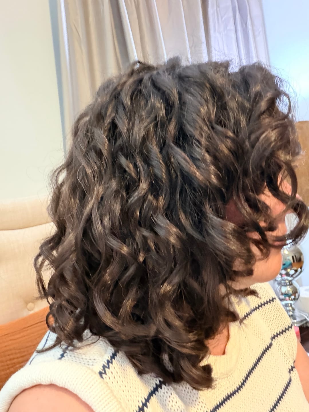Customer photo review of SET Gel-To-Foam Styling Mousse