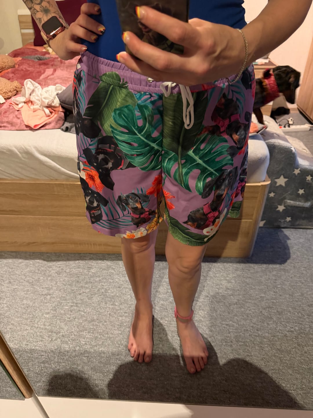 Customer photo review of Personalisierte Badehose - Dein Foto