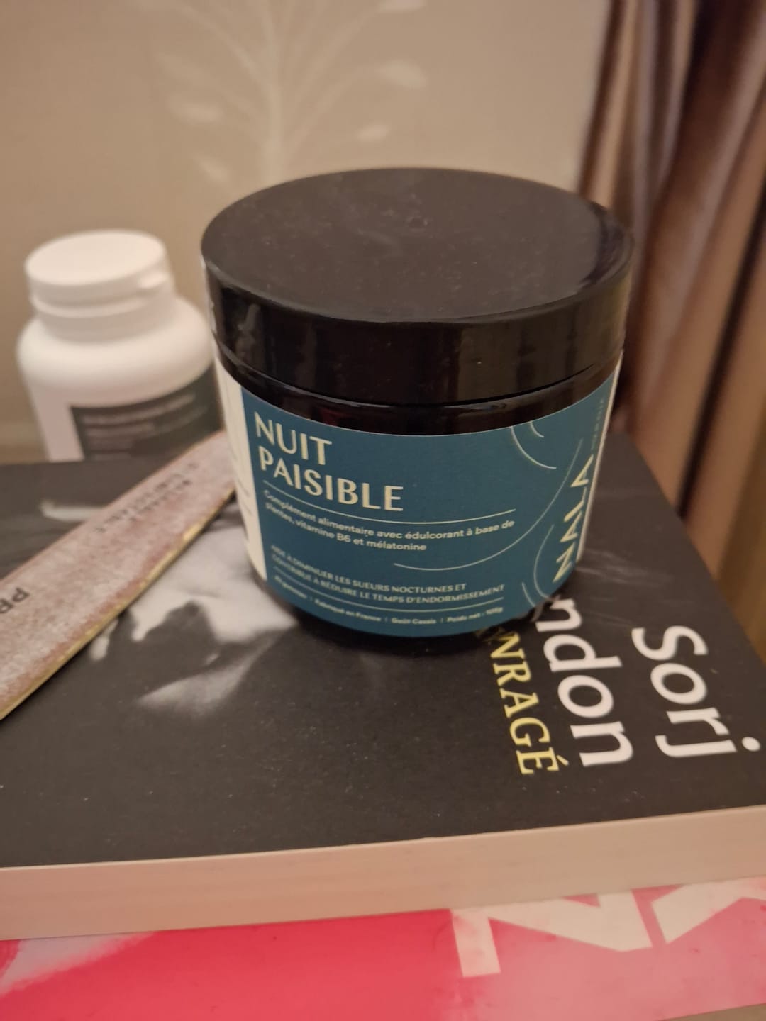 Customer photo review of Nuit Paisible – Sommeil & Sueurs Nocturnes