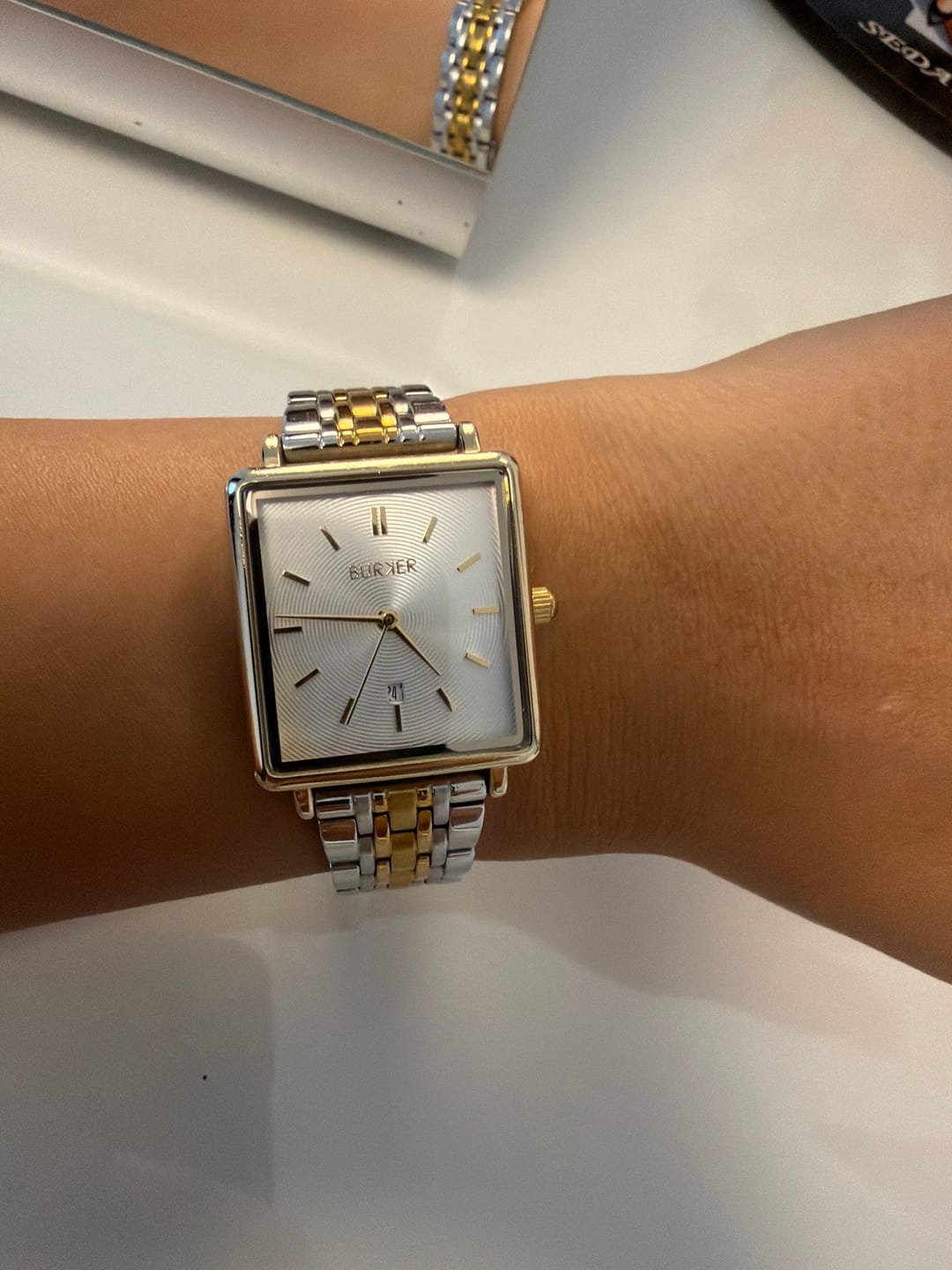Customer photo review of Ruby Petite Gold Brown