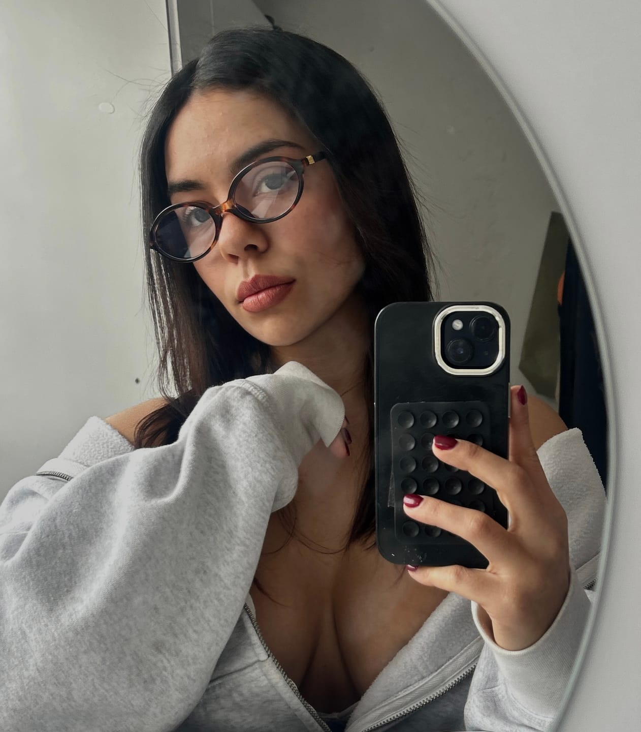 Customer photo review of Lentes trasparentes- Miu miu.