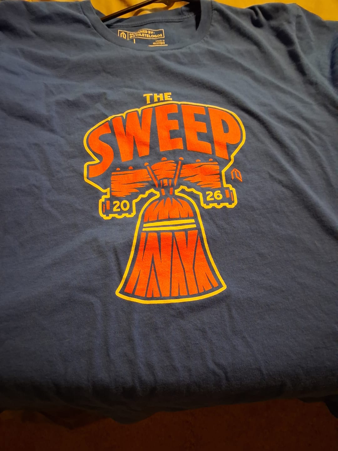 Customer photo review of The Sweep T-Shirt