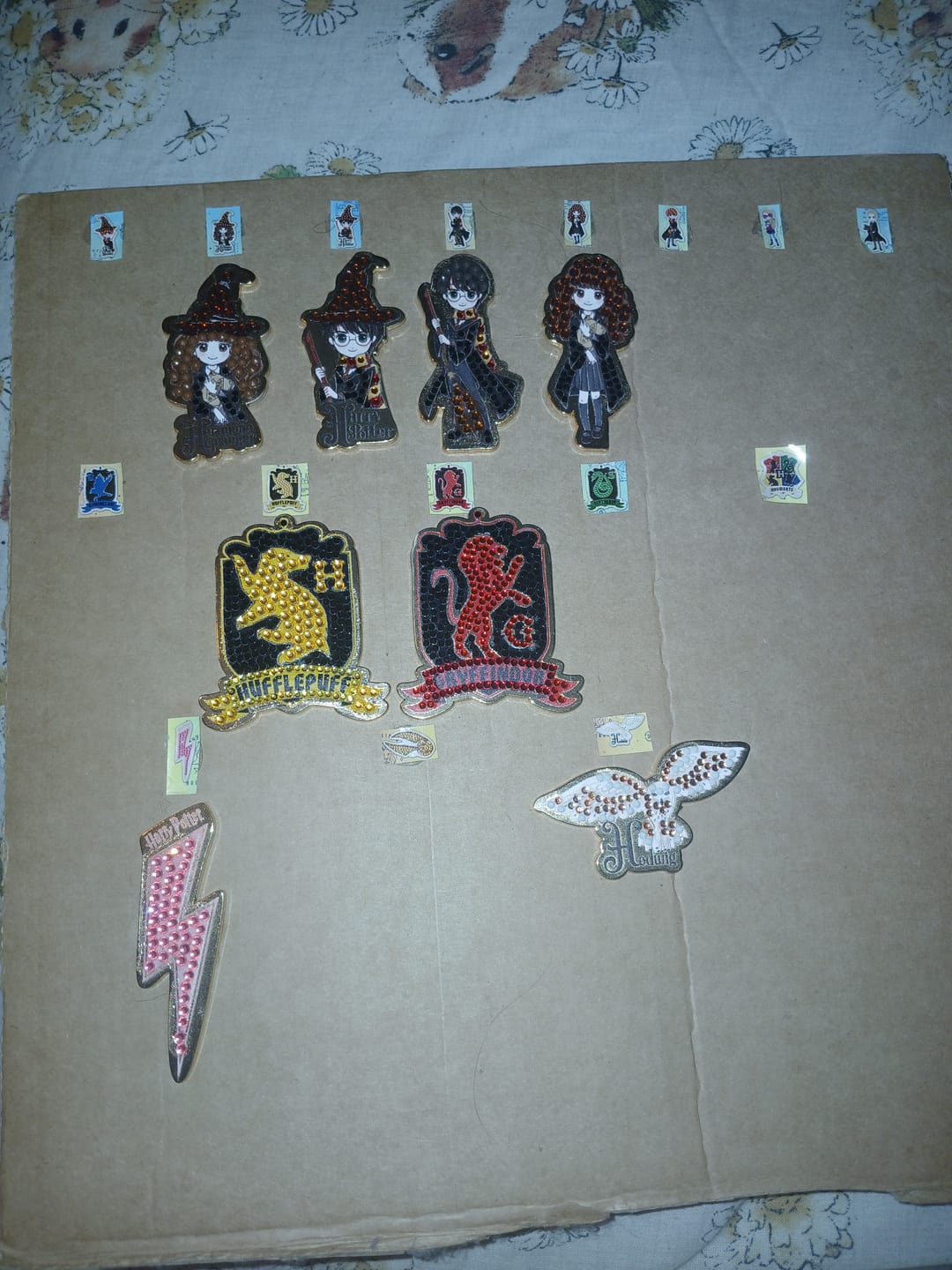 Customer photo review of Harry Potter Crystal Art Pin Badge - Blind Bag