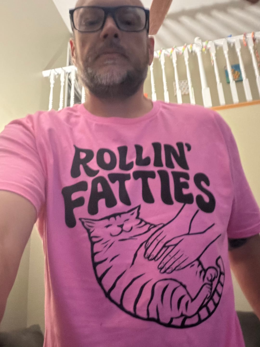 Customer photo review of Rollin' Fatties Tee