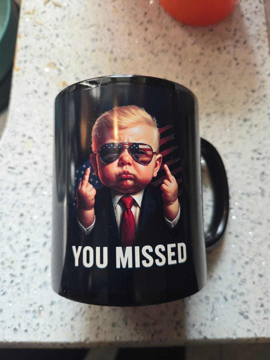 Customer photo review of You Missed Mug