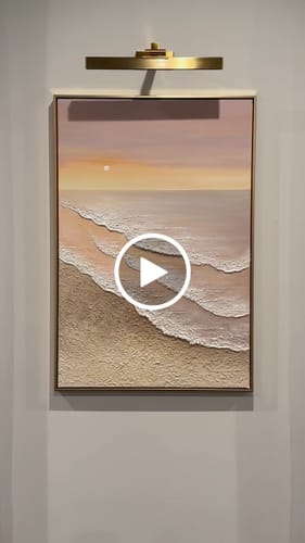 Customer review photo for Plaster Art Texture Painting #TX1111