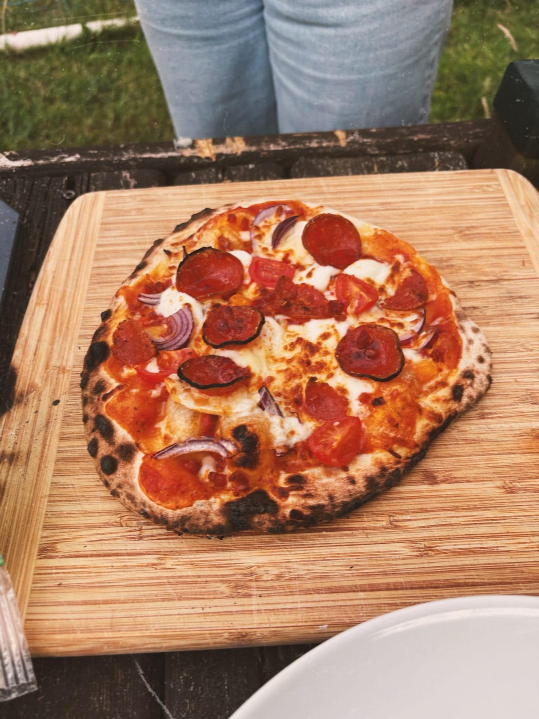Customer photo review of Sourdough Pizza Dough Balls (Frozen)