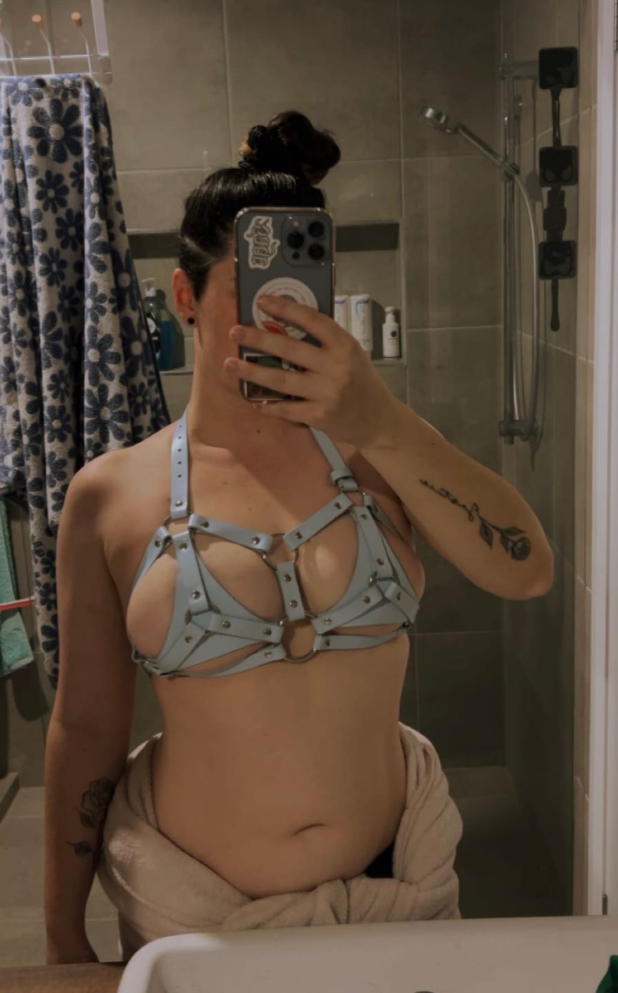 Customer photo review of TORI BRA HARNESS