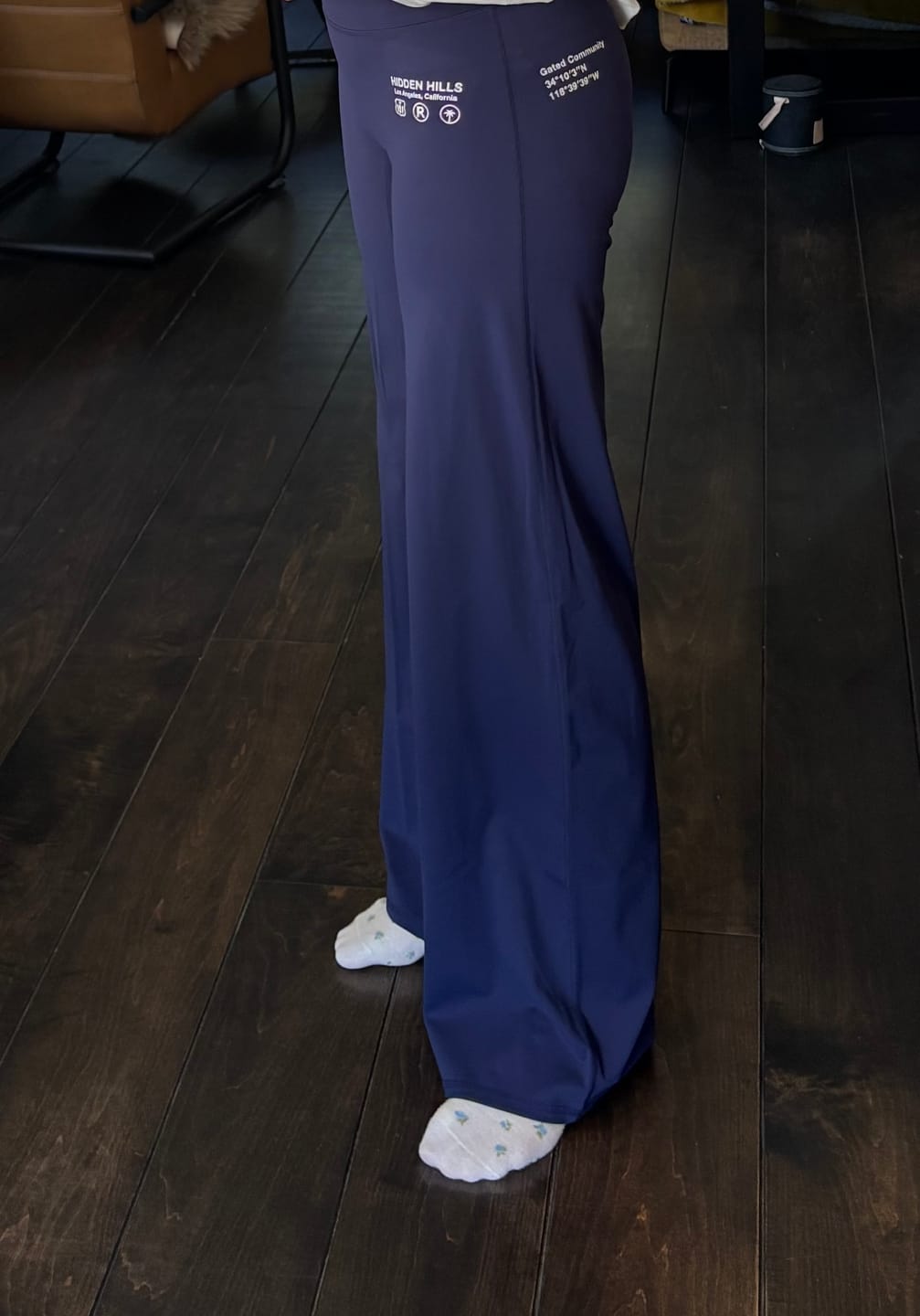Recenzja zdjęciowa klienta dotycząca spodni ACTIVE STRAIGHT LEG PANTS NAVY