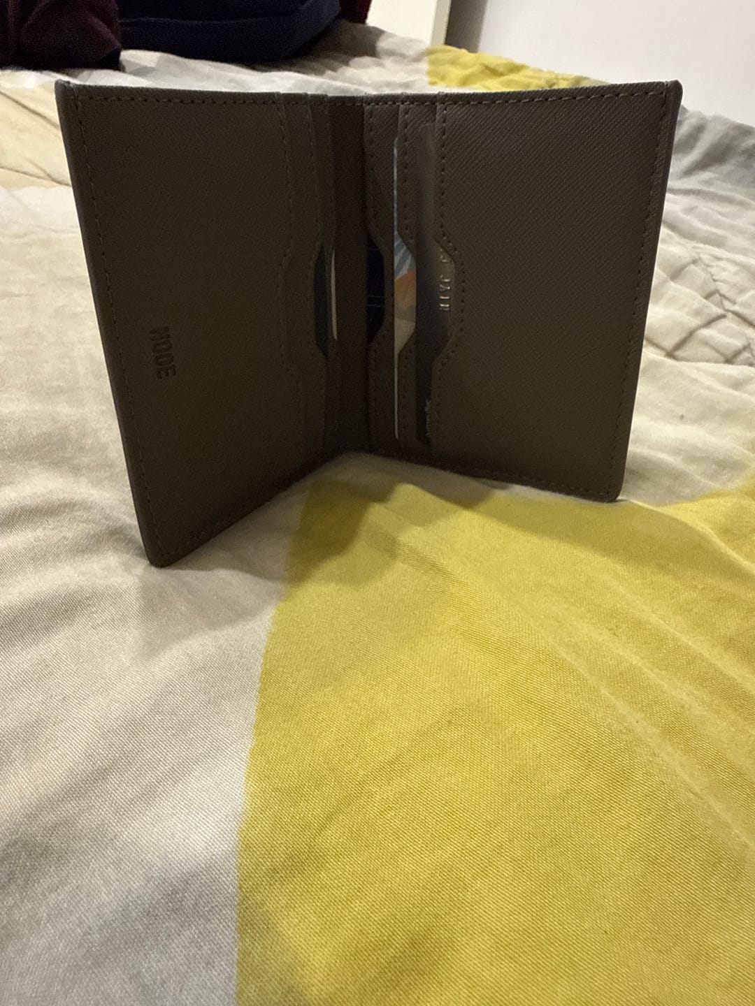 Customer photo review of SLEIGHT RFID BI-FOLD WALLET