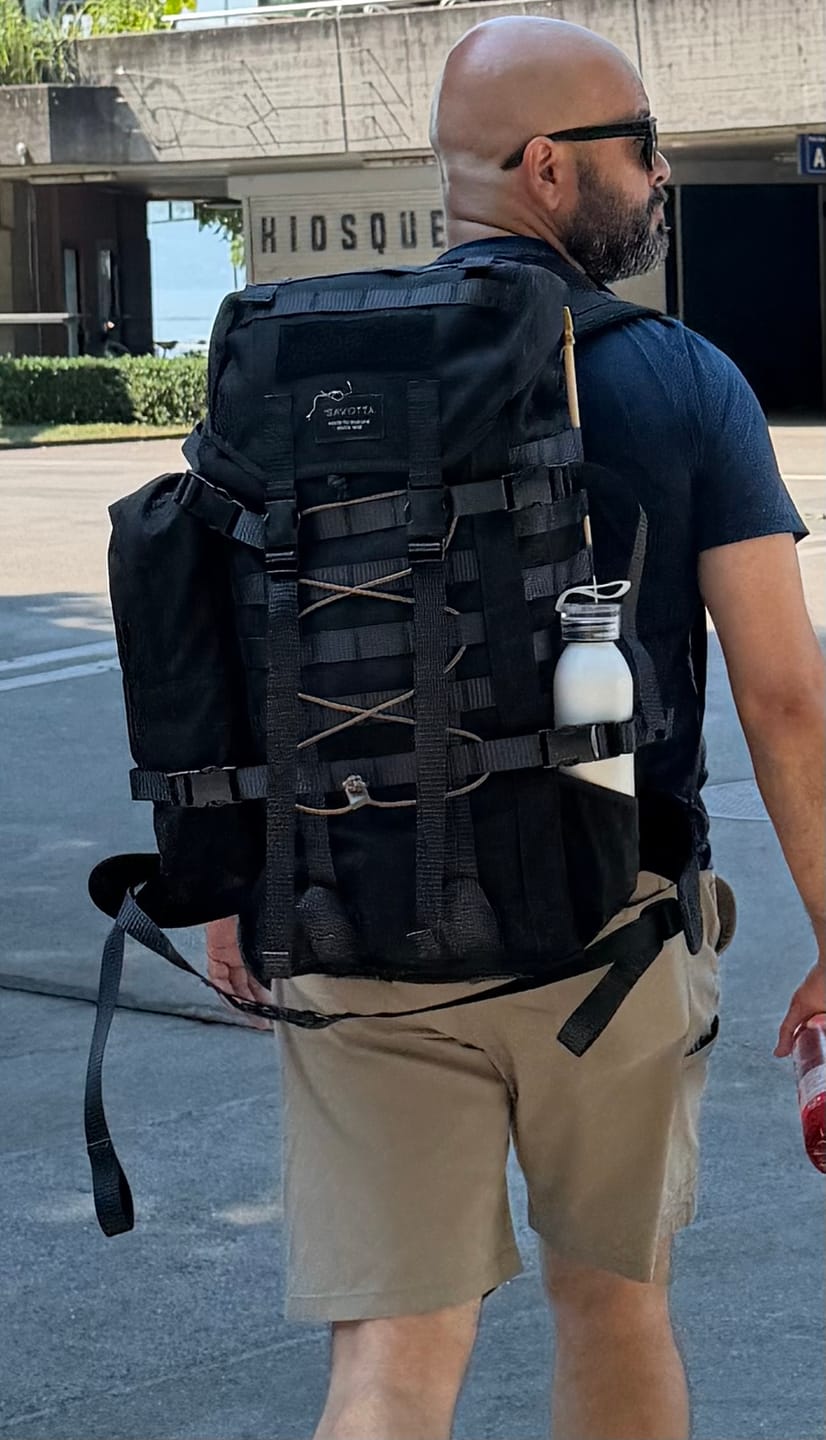 Customer photo review of Jääkäri M backpack