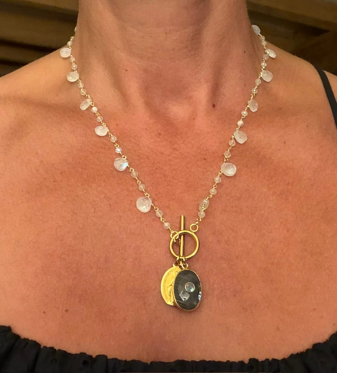 Customer photo review of Collier Jardin d'Hiver