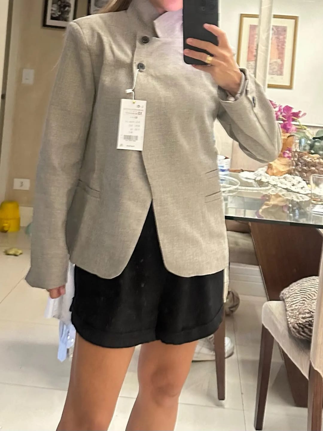 Customer photo review of Beatrice Spring Travel Blazer