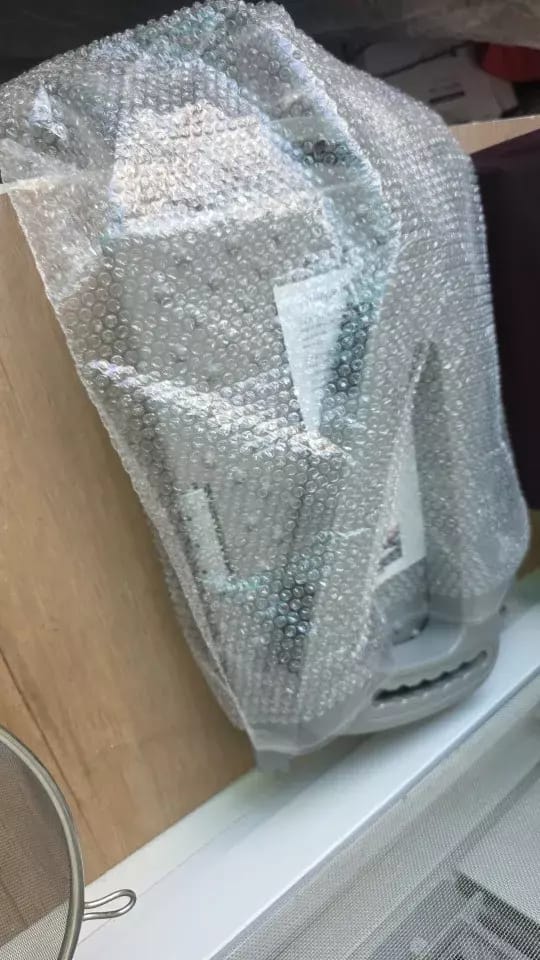 Customer photo review of Spinely® FootRest