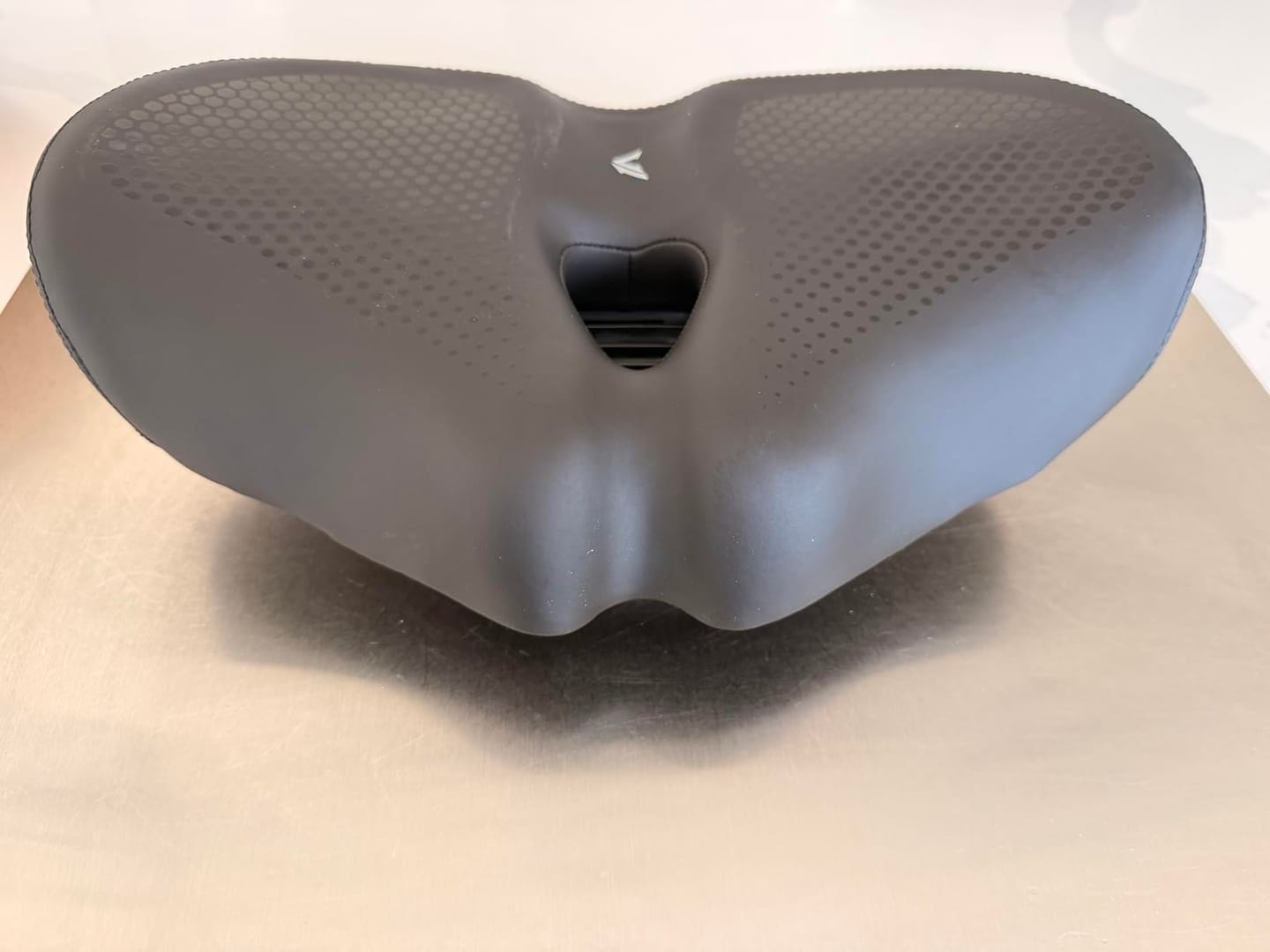 Customer photo review of Ergonomic Noseless Bike Saddle