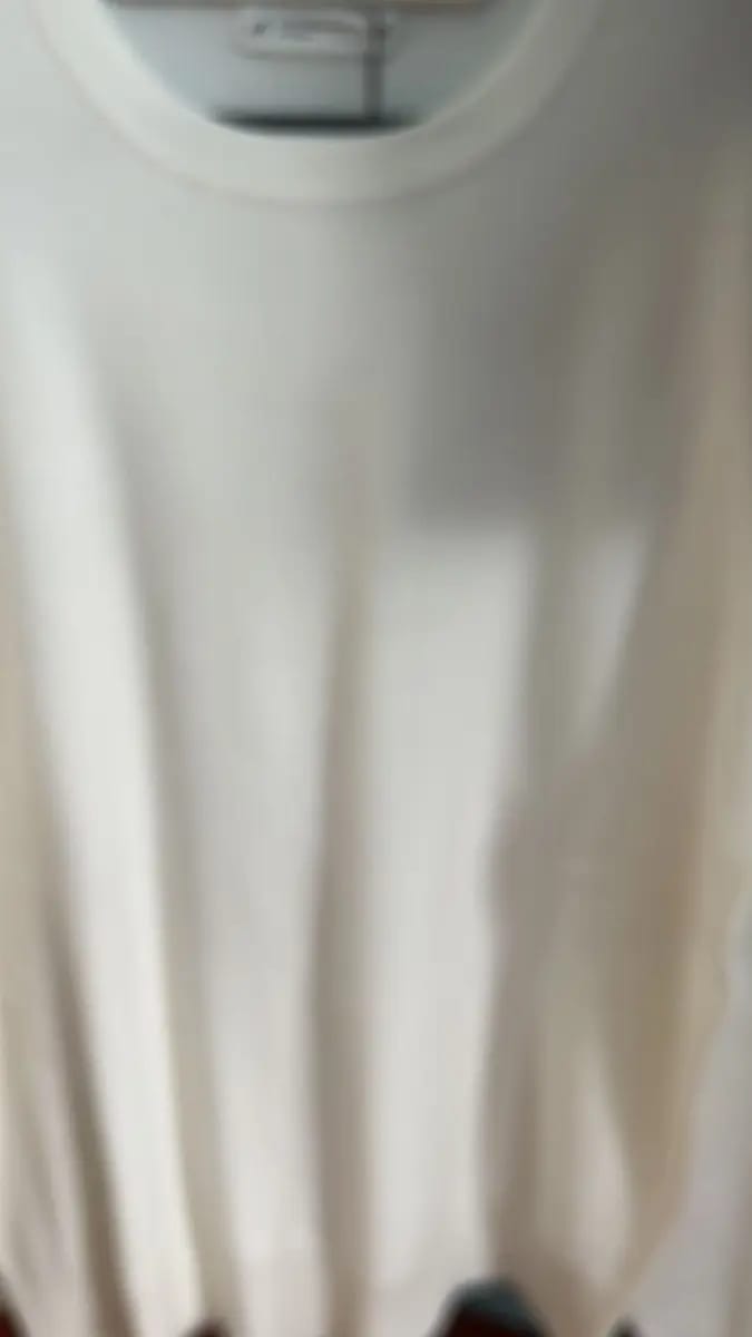 Customer photo review of Loose Fit Heavyweight Knitted Long Sleeve Pullover