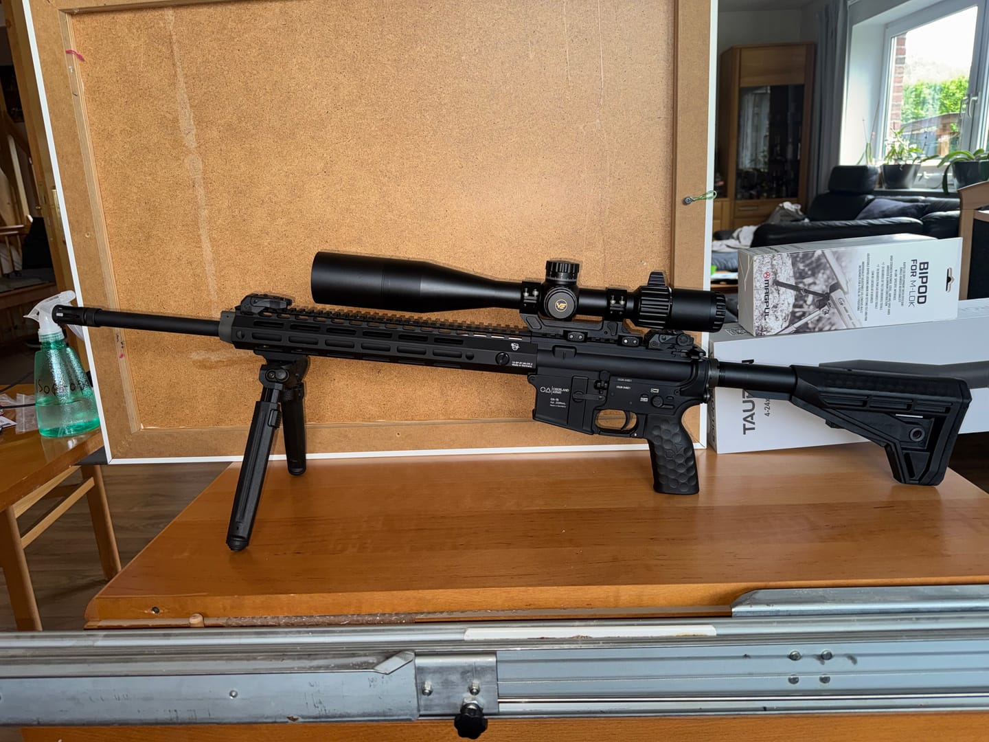 Customer photo review of Vector Optics XASR-3031 X-Accu Blockmontage für 30mm Tubus, 21mm ext. Picatinny for AR, h=38mm