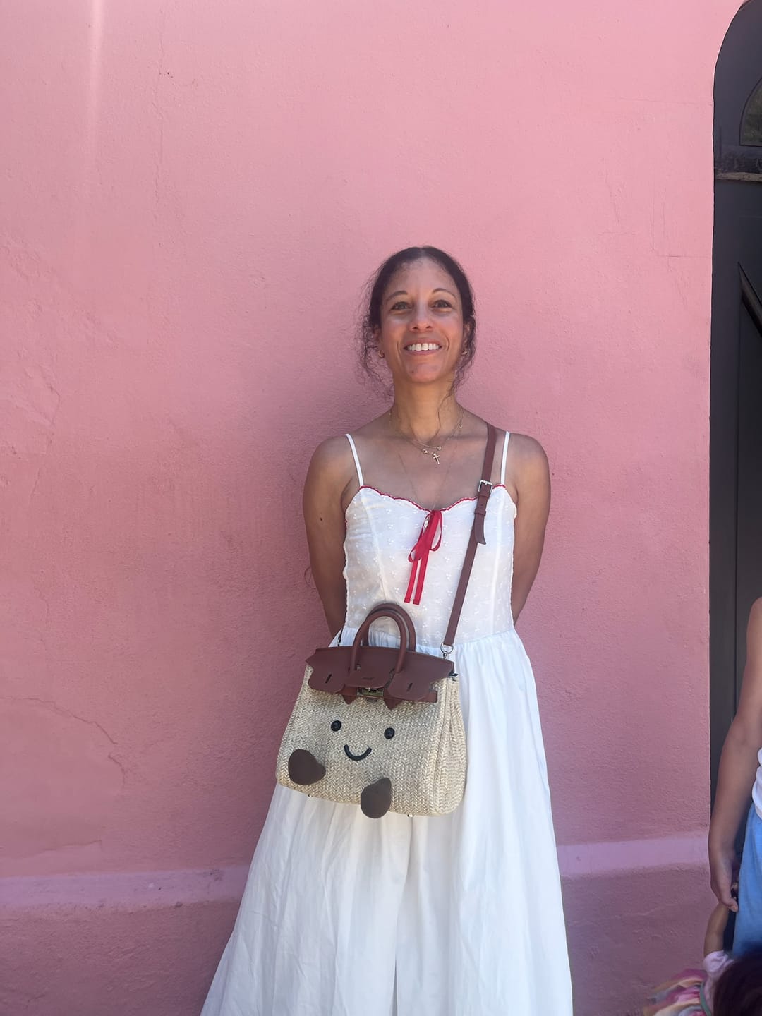 Customer photo review of Jellykin Woven Straw Bag