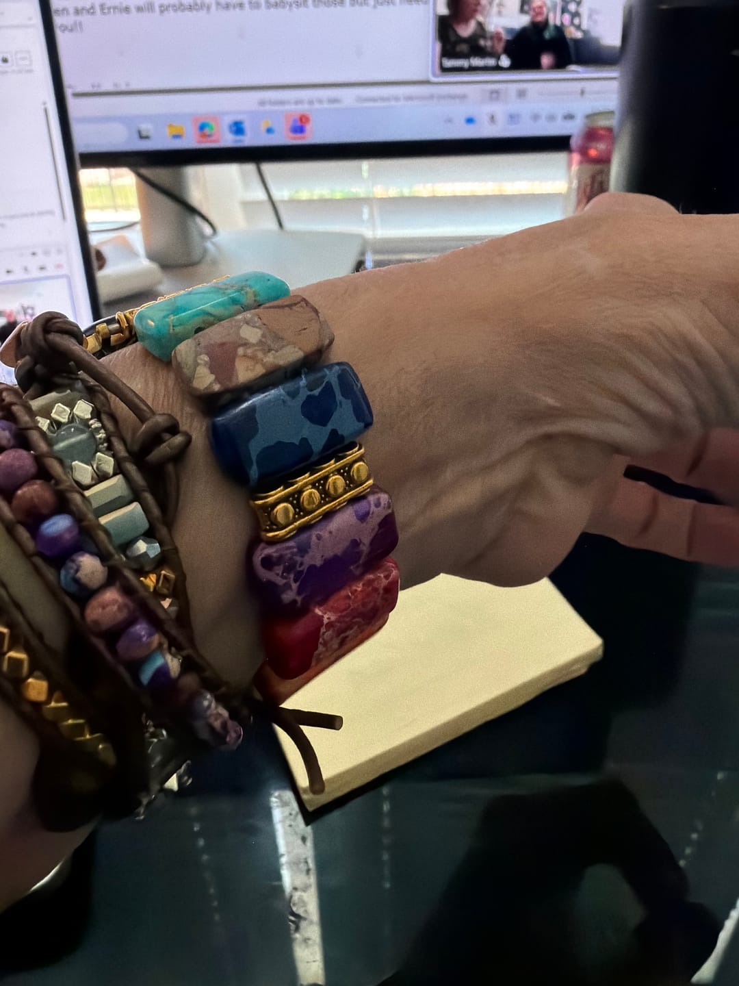 Customer photo review of Imperial Heart Protection Wrap Bracelet
