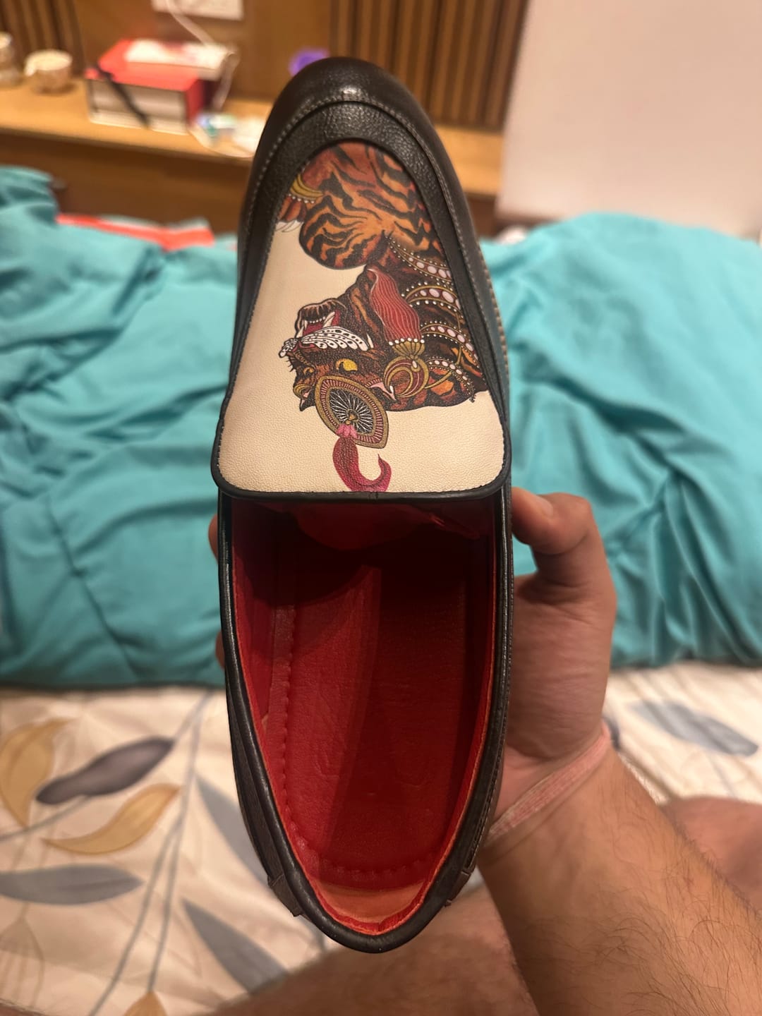 Customer photo review of सिंह (Simha) – The Regal Protector Loafers Men