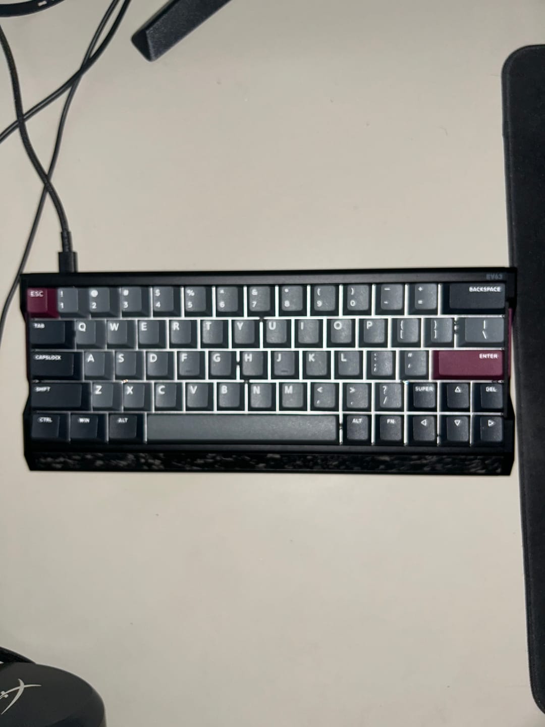 Customer photo review of IQUNIX EV63 Hall Effect Keyboard