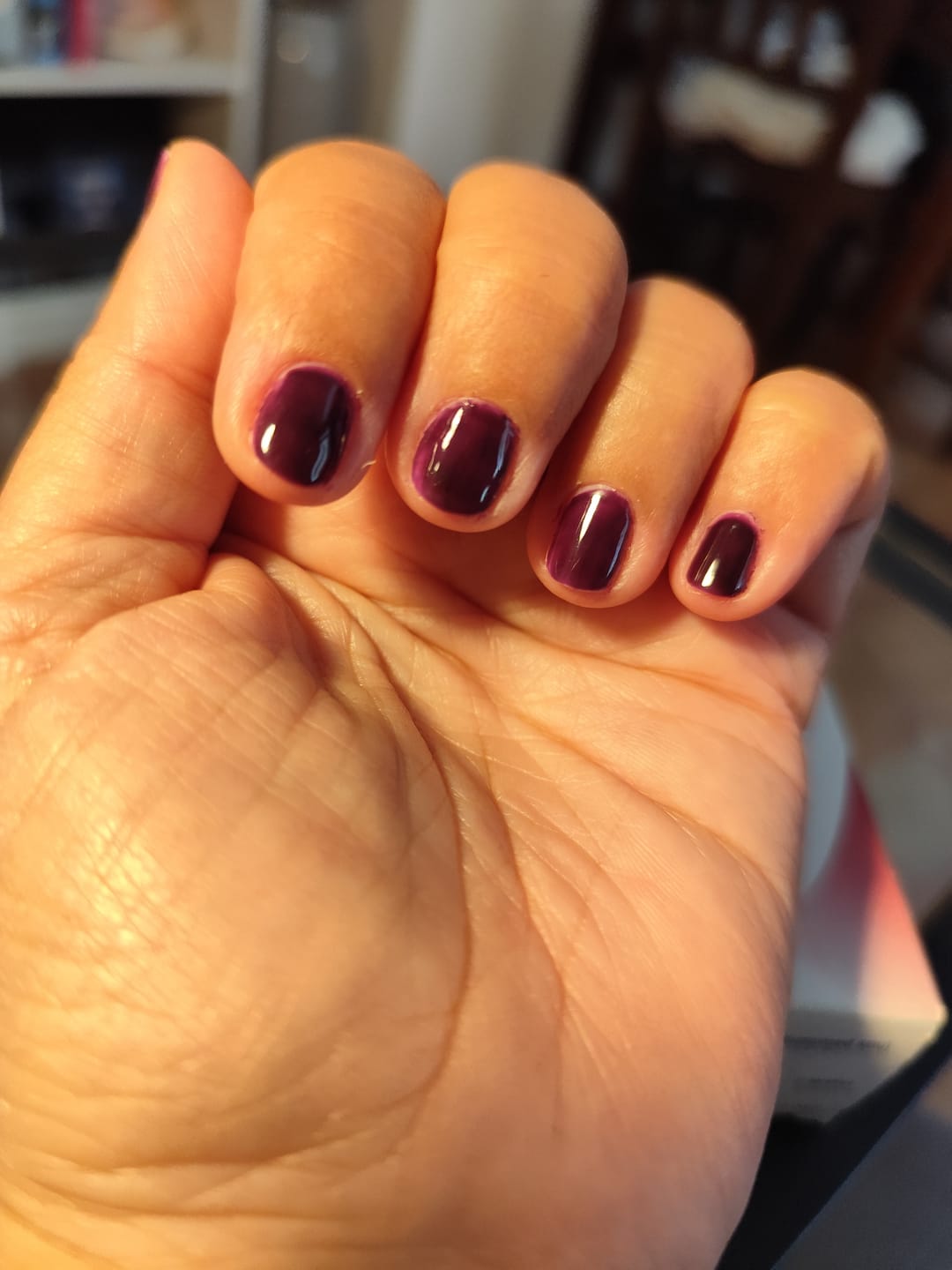 Customer photo review of Smalto Semipermanente LCI -  Nero viola