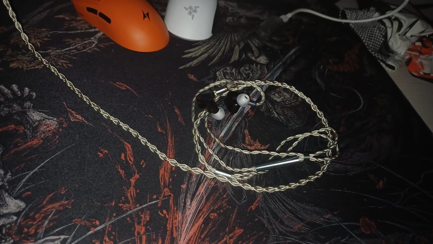 Customer photo review of NiceHCK SP4 IEM Kablo