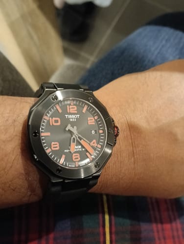 Customer photo review of Tissot T-Race Men's Automatic Watch T141.807.37.057.00