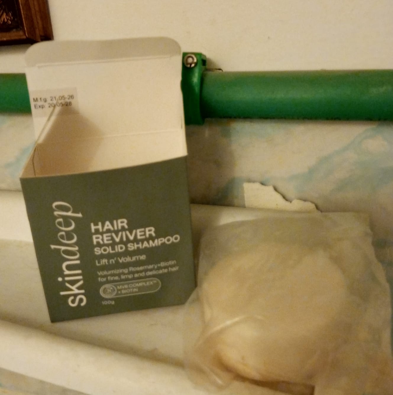 Customer photo review of HAIR REVIVER - Rosemary+Biotin Solid Shampoo