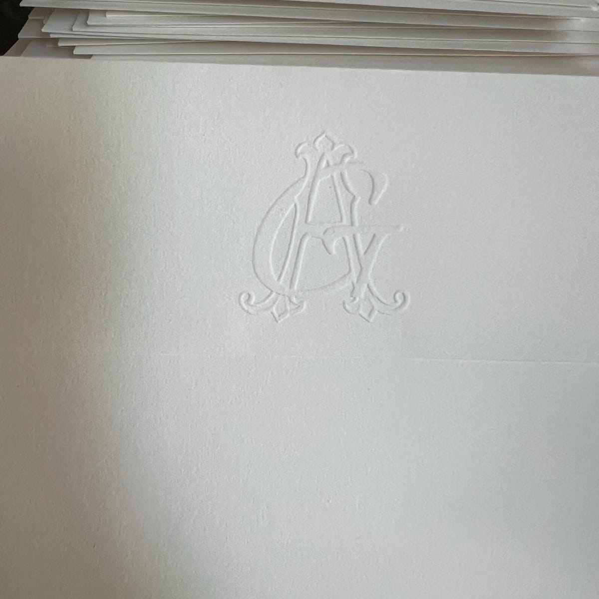 Customer photo review of Monogram Embosser
