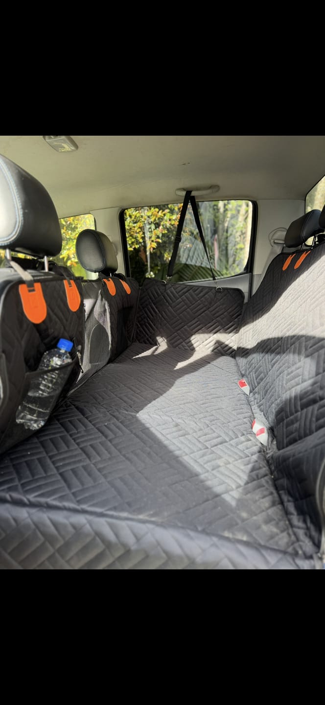 Customer photo review of Paw Protect - Hard Bottom Car Seat Cover🐾