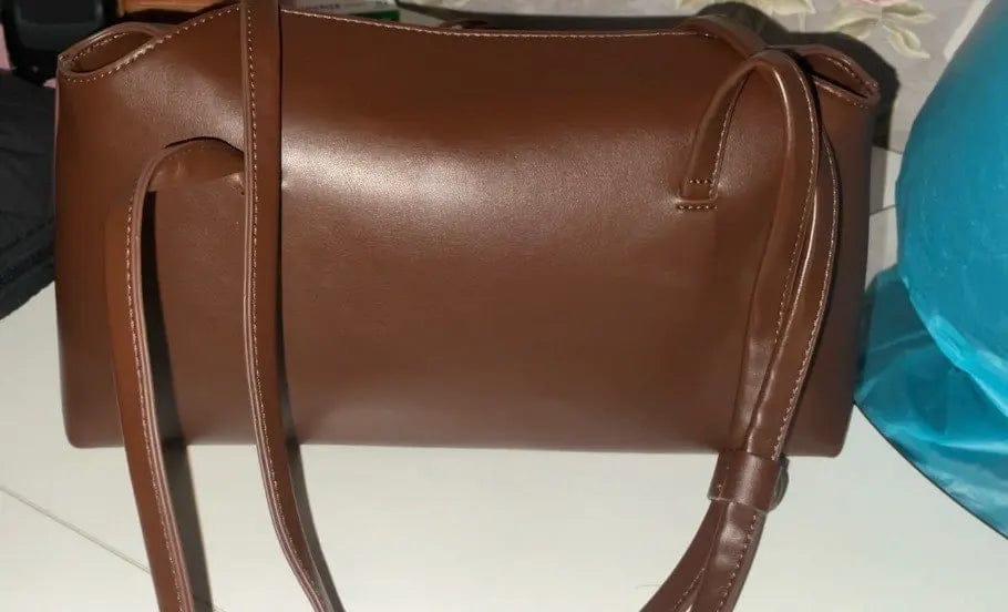 Customer photo review of Cilla Pillow Shoulder Tote Bag